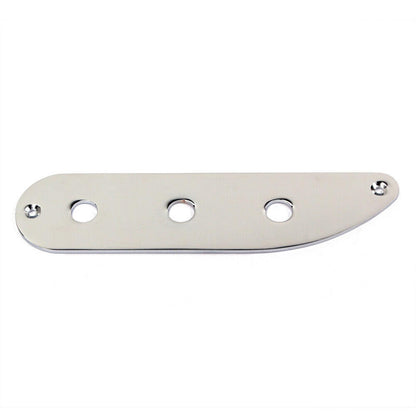 3-Hole Repair Electric Guitar Bridge Switch Control Plate for TELE Bass Guitar