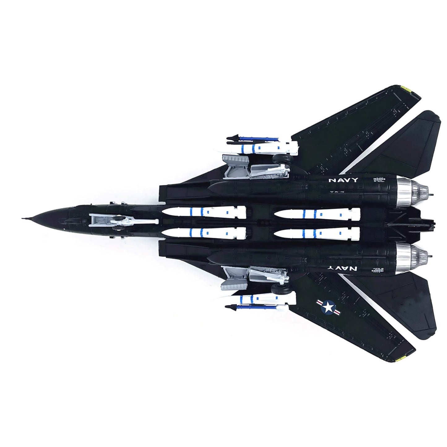 1:100 Scale American F14 Tomcat Alloy Fighter VX-4 Model Airplane Ornaments