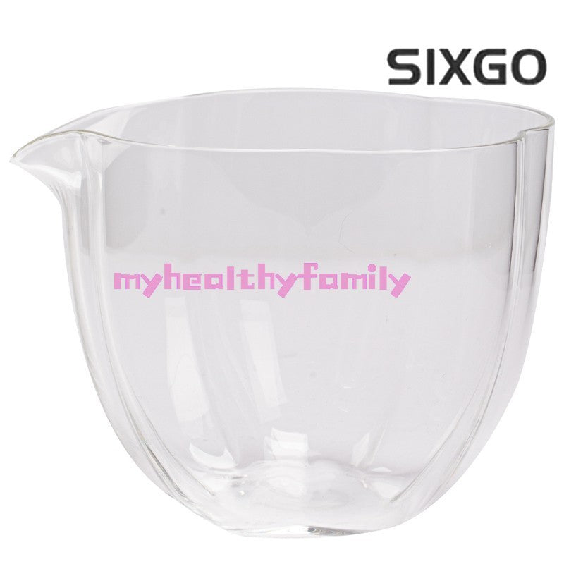 1pc Glass Fair Cup Thickening Tea Set Handmade Single Tea Cup