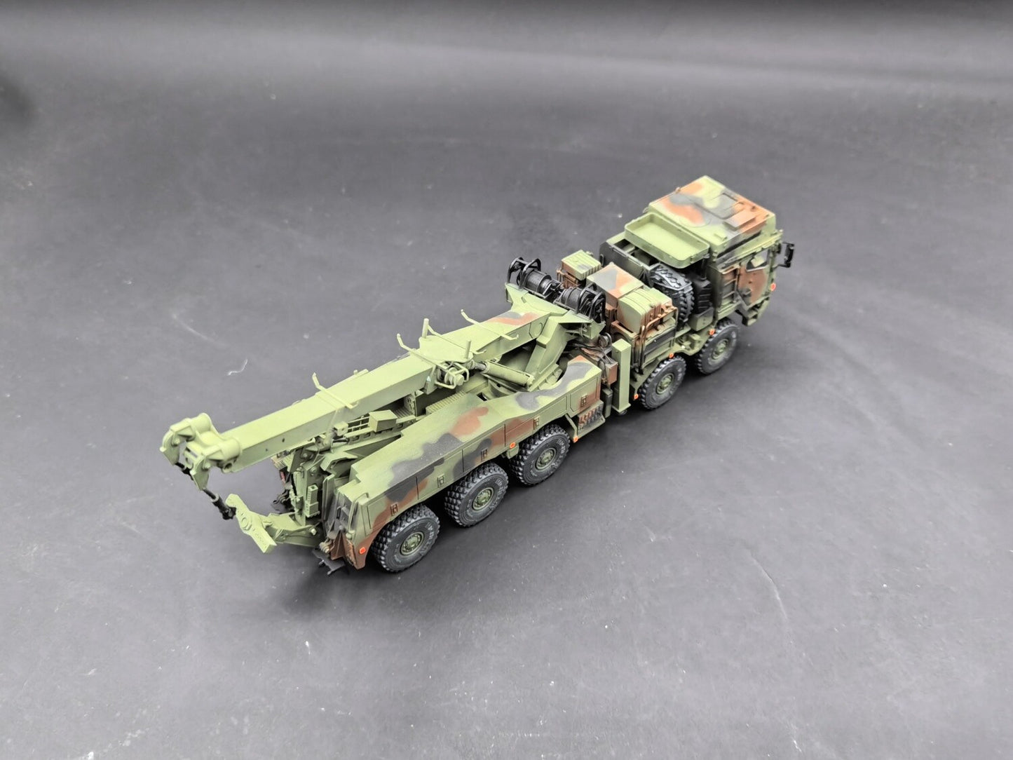 1/72 Germany Rheinmetall MAN HX45M Rescue Crane 10X10 Finished Model