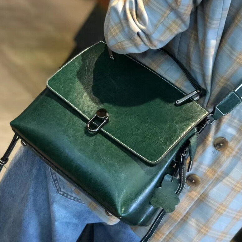 Women Handbag Genuine Leather Hobo Satchels Tote Crossbody Shoulder Bag Purse
