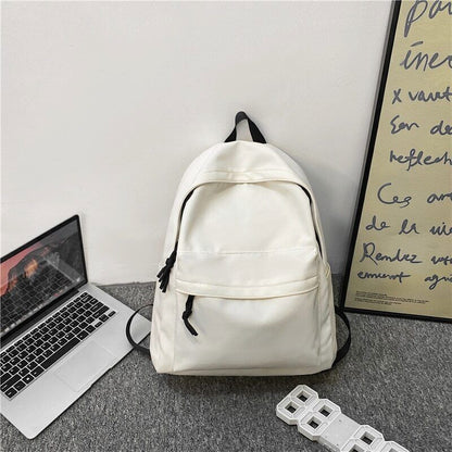 Woman School Backpack Man College Student Travel Schoolbag Teenage Girl Boy