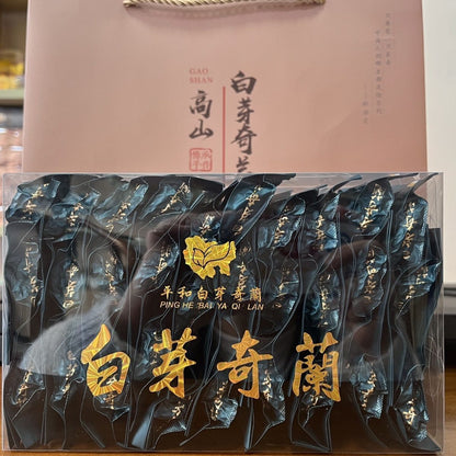 Carbon Bake Bai Ya Qi Lan Fujian Pinghe Oolong Tea Qilan Baiyaqilan Tea