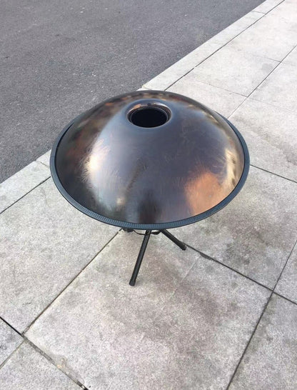 D Minor 10 Notes New Steel Hand Drum Harmonic Handpan