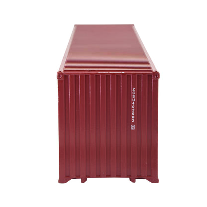 1:50 ZIM 40GP Metal Shipping Container Model Toy Home Office Decor Gift