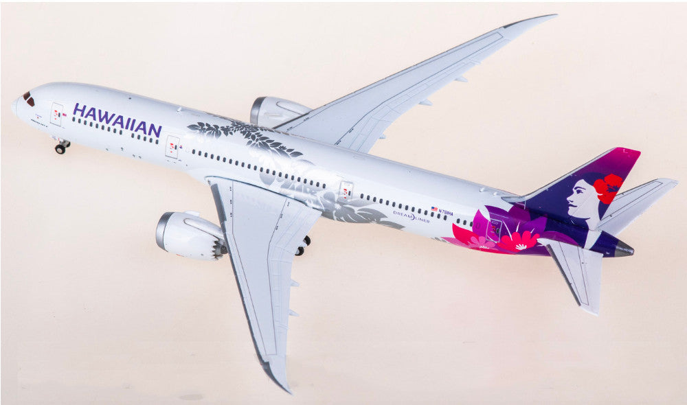 1:400 Geminijets Hawaiian Airlines Boeing 787-9 Passenger Airplane Diecast Model