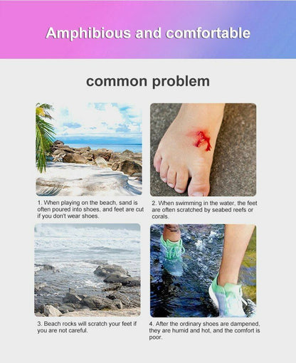 Beach Water Shoes Quick-Drying Swimming Aqua Seaside Slippers Surf Light Sports