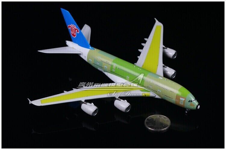 1:400 JC Wings CHINA SOUTHERN AIRBUS A380 Passenger Aircraft Diecast Plane Model