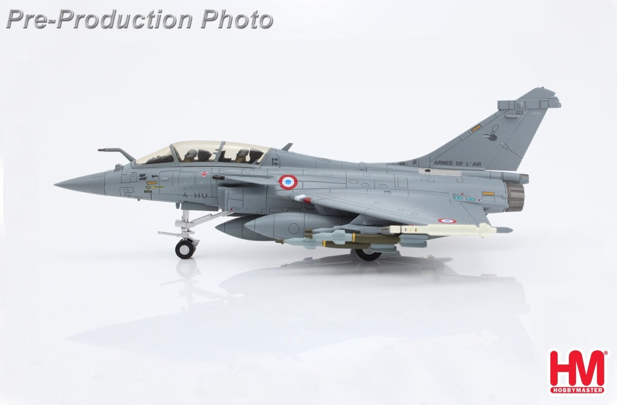 HM 1/72 French Rafale B Fighter Model Chammal Action Alloy Model