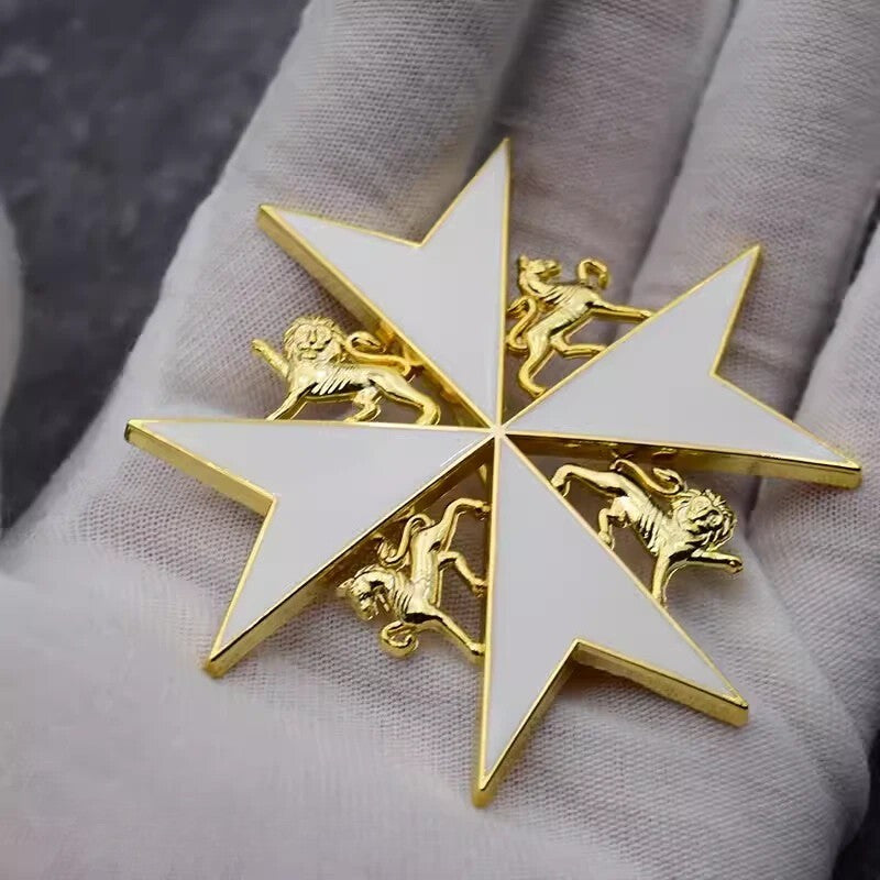 2pcs UK Knights Commander's Cross Medals with Box Replica Collection