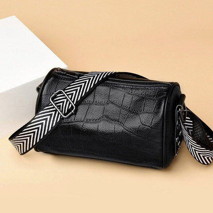 Handbag Genuine Leather Stone Vintage Punk Shoulder Bags Messenger 23*15*12 CM
