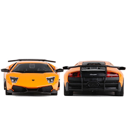 1/36 Scale Lamborghini Murcielago LP670-4 SV Model Car Diecast Toy Cars Orange