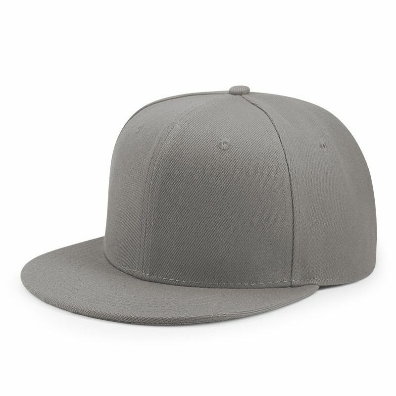 Baseball Caps Big Bone Man Women Plus Size Adult Flat Peak Fitted Hat Large Size