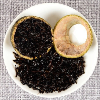 500g Small Green Mandarin Orange Yunnan Puerh Tea Ganpu Tea Aged Pu Erh Ripe Tea