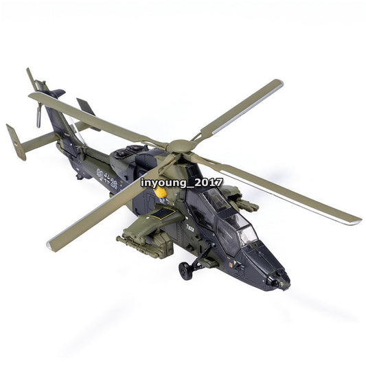 1/72 Eurocopter Tiger EC-665 Helicopter Model Diecast Military Airplane Model
