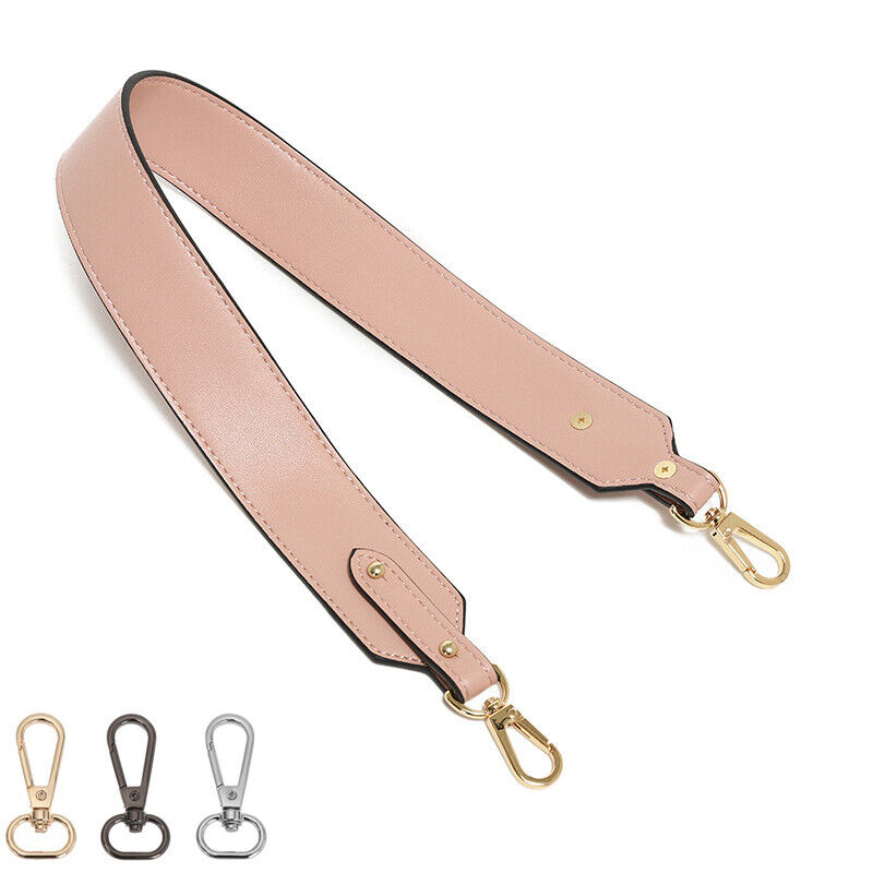 PU Leather Replacement Belt Bucket Bag Shoulder Strap Solid Color Bag Belt ⌒
