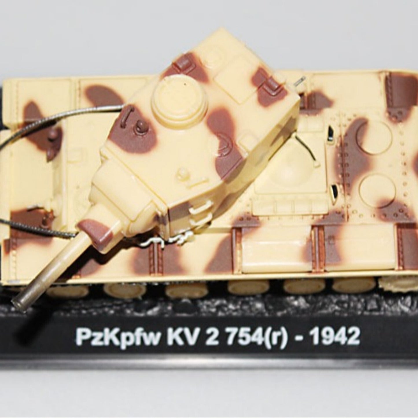 1/72 Scale WWII German Army KV-2 Heavy Artillery Tank Finished Model Toy Gift