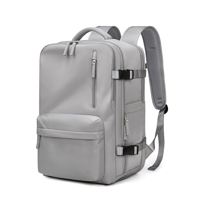 Women Travel Backpack 16 Inch 39L USB Charging Backpack Shoe Bag Hiking Backpack