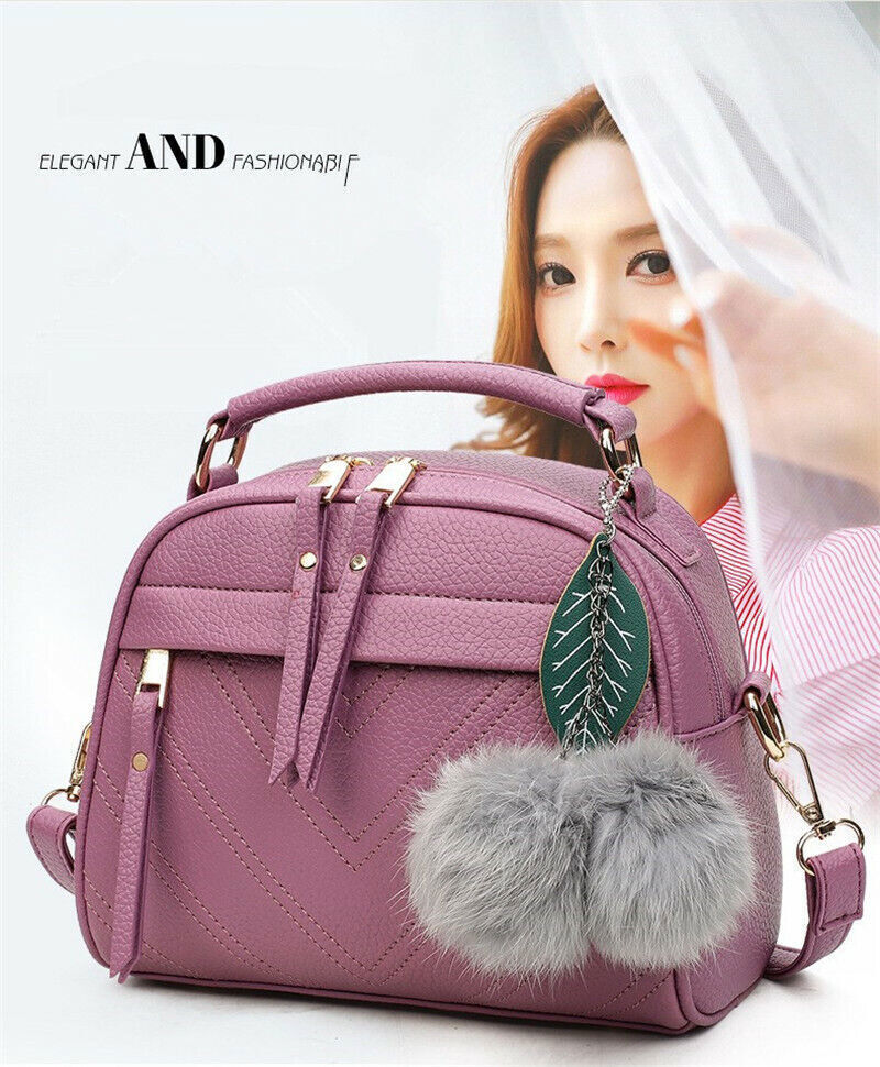 Crossbody Shoulder Bag Women's Handbag PU Leather Messenger Bags Female Lady