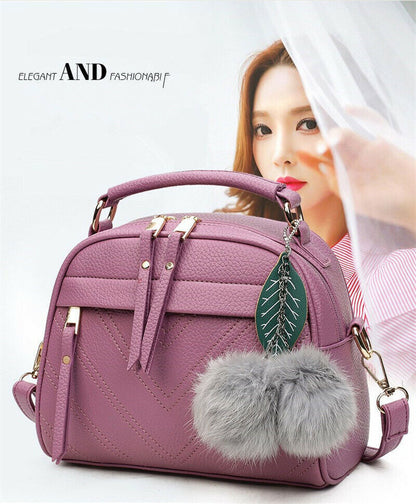 Crossbody Shoulder Bag Women's Handbag PU Leather Messenger Bags Female Lady