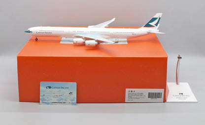 1:200 38CM JC Wings CATHAY PACIFIC AIRBUS A340-600 Plane Diecast Aircraft Model