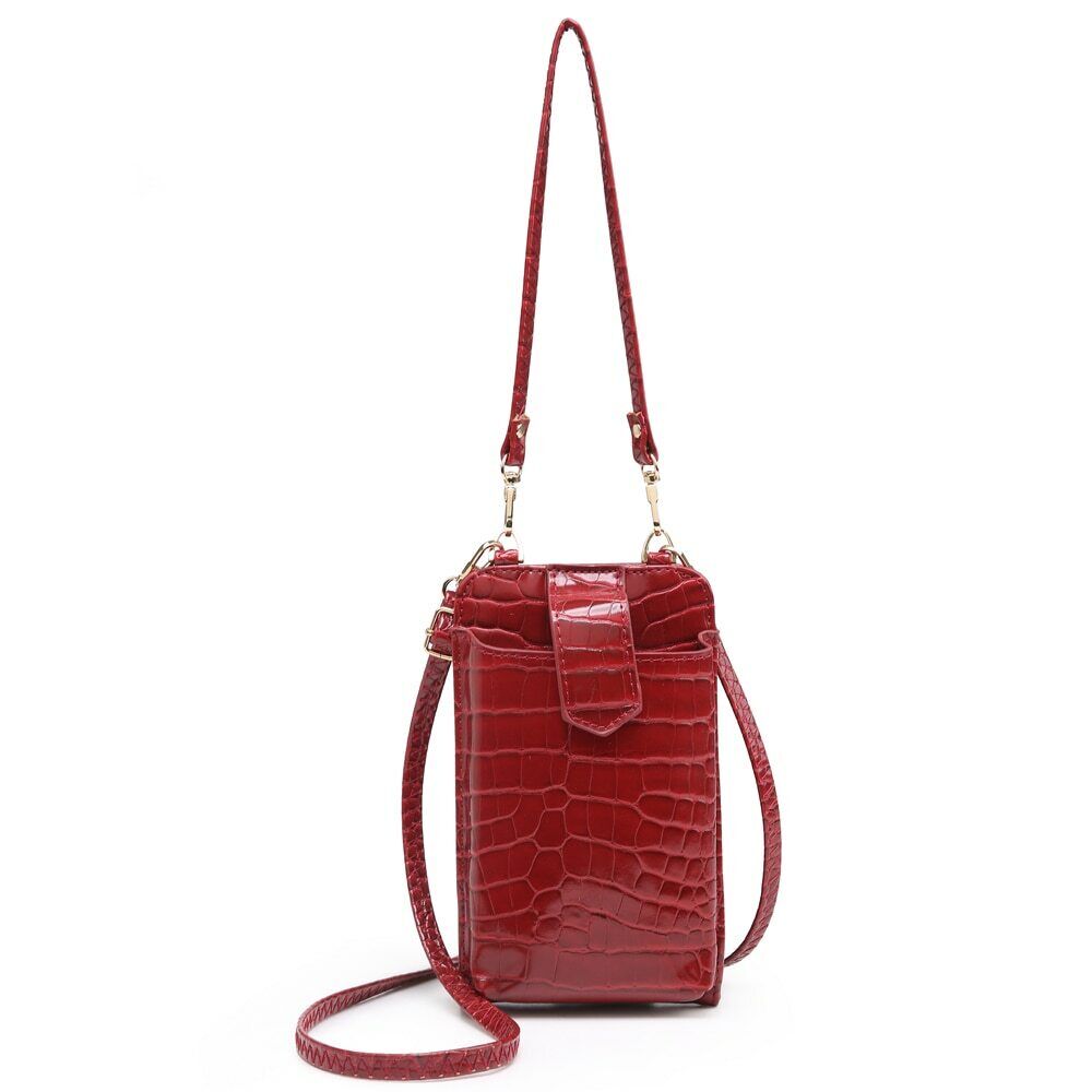 New Crossbody Bag Leather Strap Purse Clutch Bags Phone Bag Mutifunction Wallet