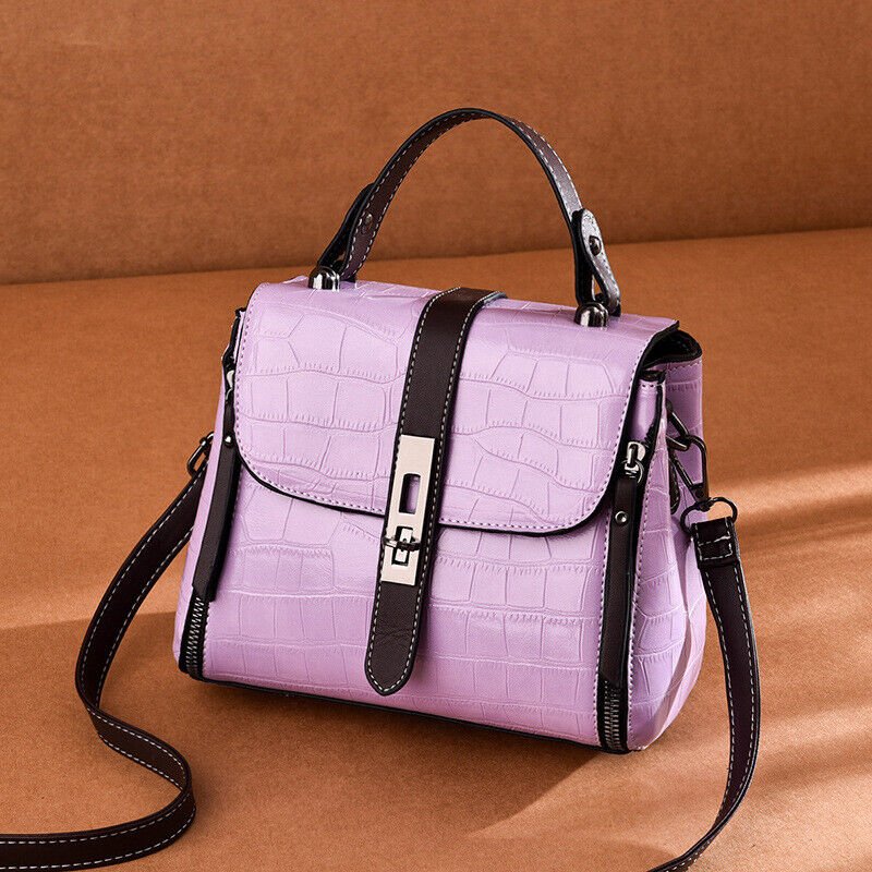 Women Crossbody Casual Bag Shoulder Tote PU Leather Casual Handbag Messenger