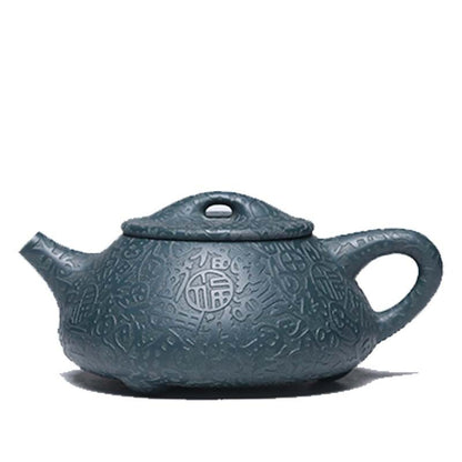 Original Ore Real Yixing Zisha Tea Pot Republic Green Clay Master Pot Handmade
