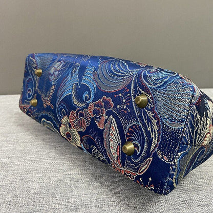 Vintage Shell Lock Bag Chain Shoulder Crossbody Bags Tote Handbags Purses Cloth