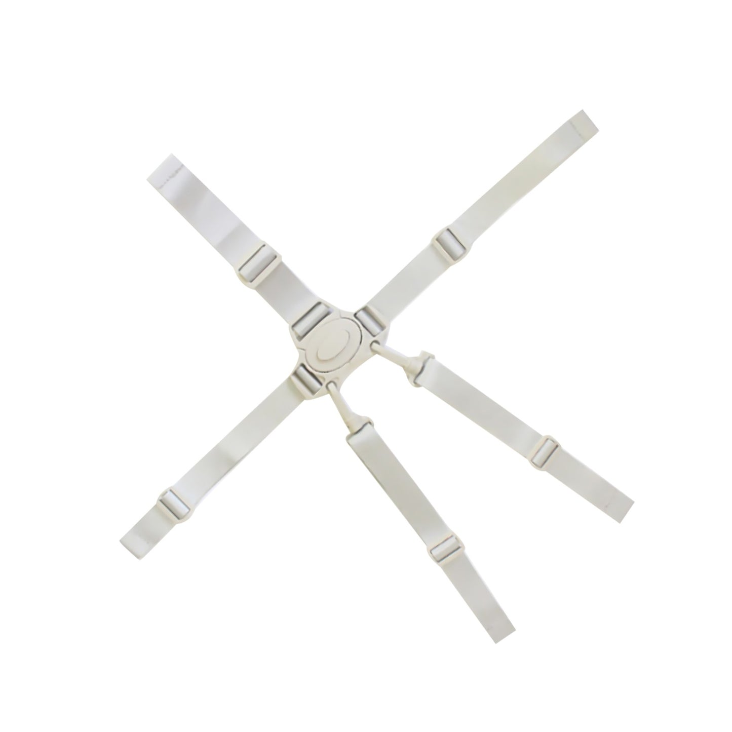 Baby Seat Belt 5 Point Harness Safe Belt For Stroller High Chair White