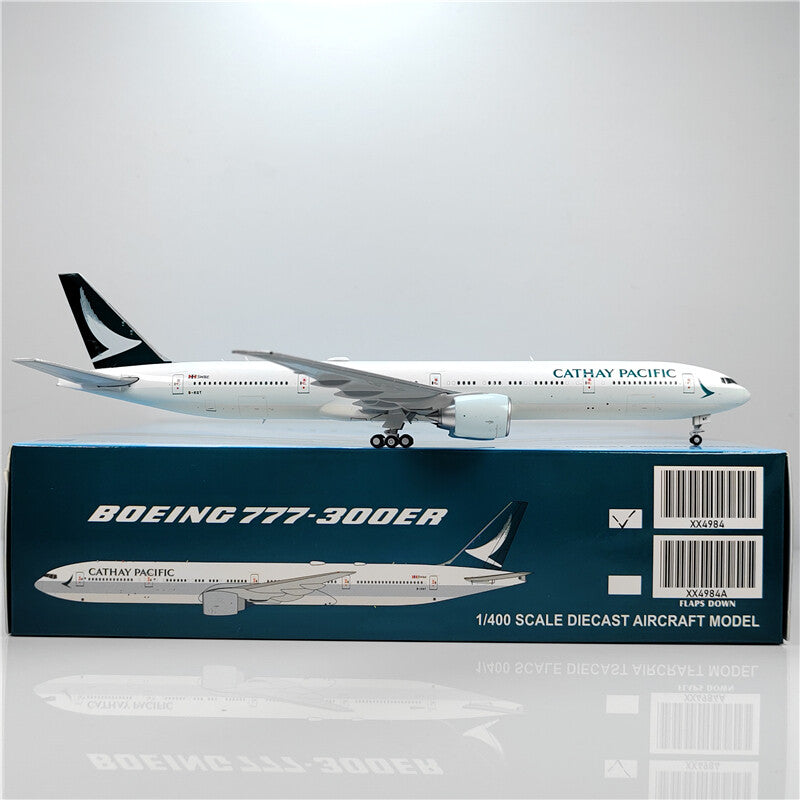 1:400 JC Wings CATHAY PACIFIC BOEING B777-300ER Airplane Diecast Aircraft Model