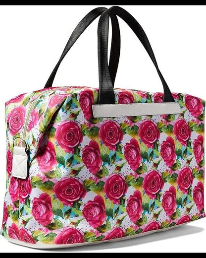 Juicy Couture Bestseller Word Play Overnighter Women Duffle Bags MultiRose Gift