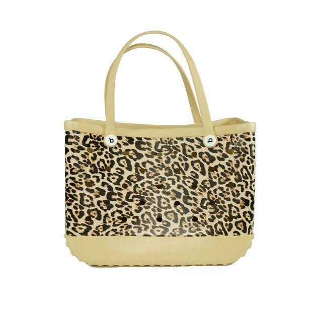 Large Rubber Beach Shoulder Tote Bag Luxury Summer Travel Outdoor Waterproof Bag