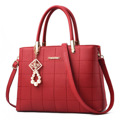 Fashion Women's Ladies PU Leather Backpack Handbag Shoulder Bag Crossbody Purse