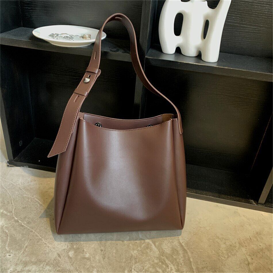 2 Sets Totes Bag PU Leather Shoulder Bags Women Female Travel Bag Lady Bag
