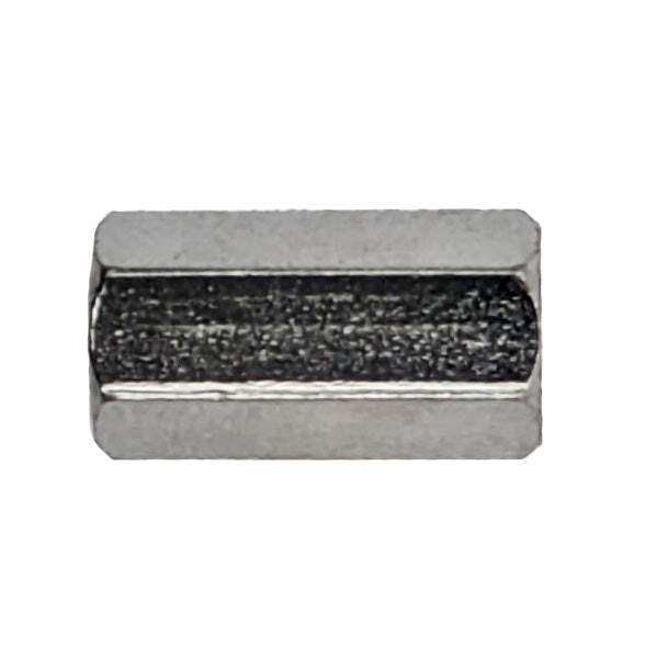 5 Pack Threaded Spacers ½" L, #6-32 Thread Size, 0.25" OD