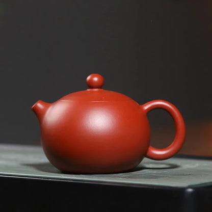 Chinese Yixing Zisha Teapot Handmade Dahongpao Tea Set Infuser Xishi Kettle