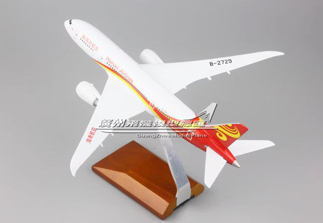 30CM Hainan Airlines BOEING 787 Passenger Plane Aircraft Diecast Airplane Model