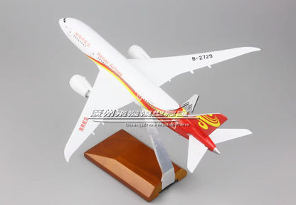 30CM Hainan Airlines BOEING 787 Passenger Plane Aircraft Diecast Airplane Model
