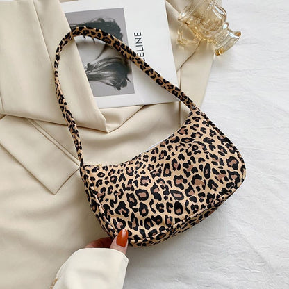 Handbag Canvas Underarm Shoulder Bags Totes Purse Pouch 23*13*7.5 CM 5 Colors