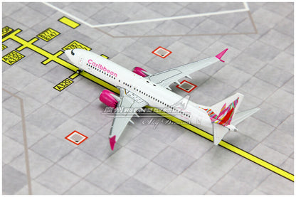 1:400 GeminiJets Caribbean BOEING B737 MAX 8 Airplane Diecast Plane Craft Model