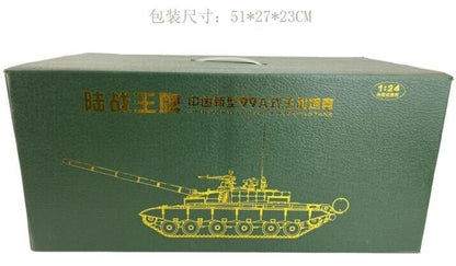 1:24 50CM Chinese New Type 99A Main Battle Tanks Diecast Military Armor Model