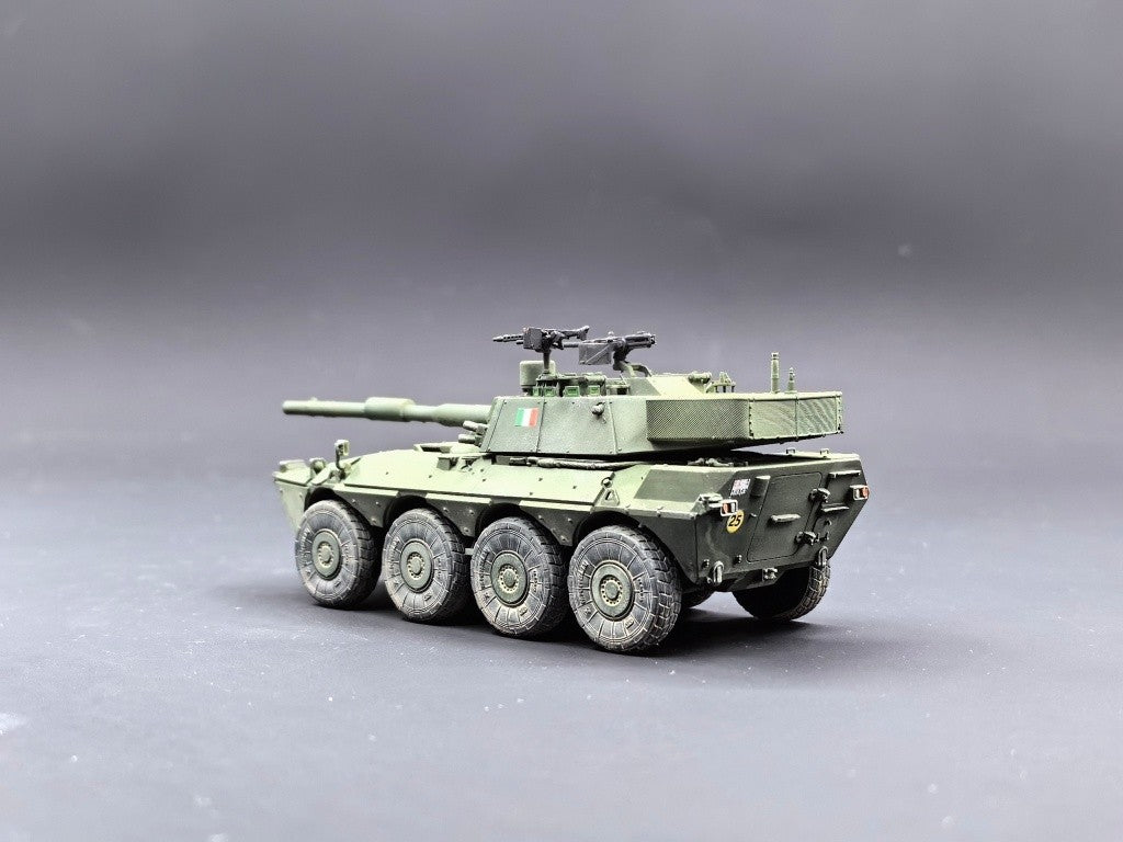 3D Printed 1/72 Italian Centaur tank Model Finished Product