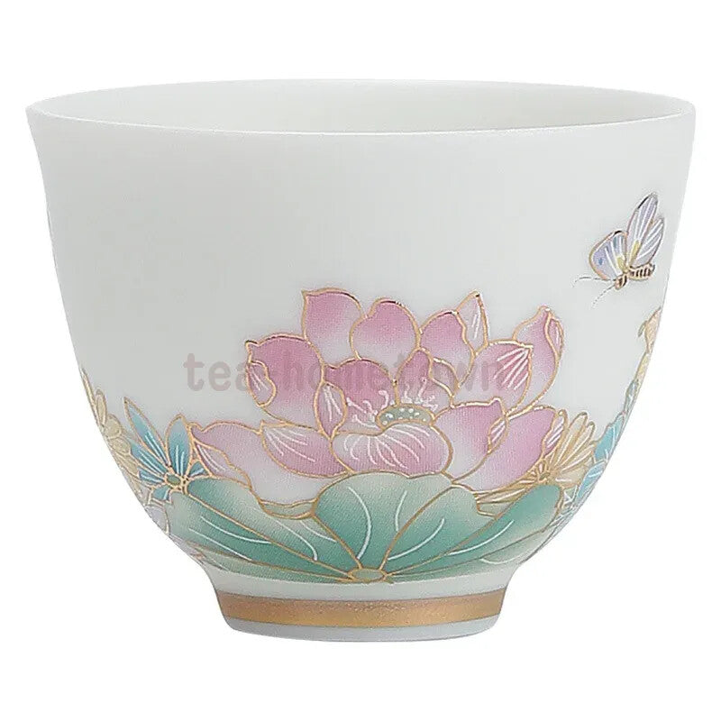 Single Cup Jingdezhen Tea Set Ceramic Cup Single Household Cup Porcelain Cup