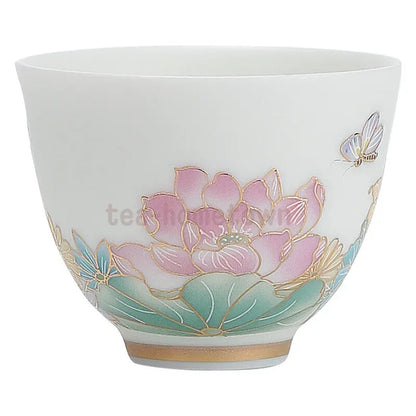Single Cup Jingdezhen Tea Set Ceramic Cup Single Household Cup Porcelain Cup