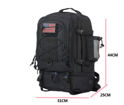 Man Military Tactical Backpack Outdoor Camping Hunting Trekking Sport Bag