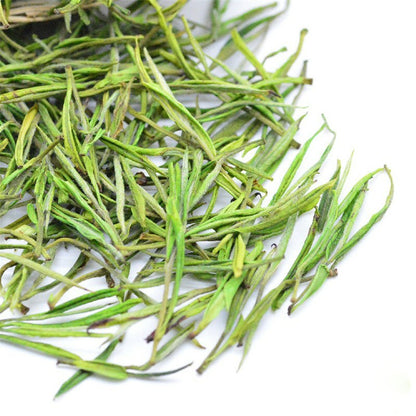 Chinese GREEN TEA Premium Organic Anji White Tea An Ji Bai Cha Pian White Slice