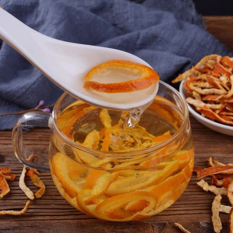 250g Dried Tangerine Peel Tangerine Skin Herbal Tea Dried Tangerine Orange Peel