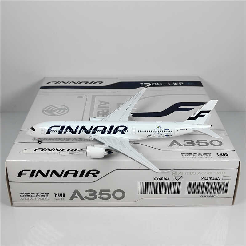 1:400 JC Wings FINNAIR AIRBUS A350-900Passenger Airplane Diecast Aircraft Model