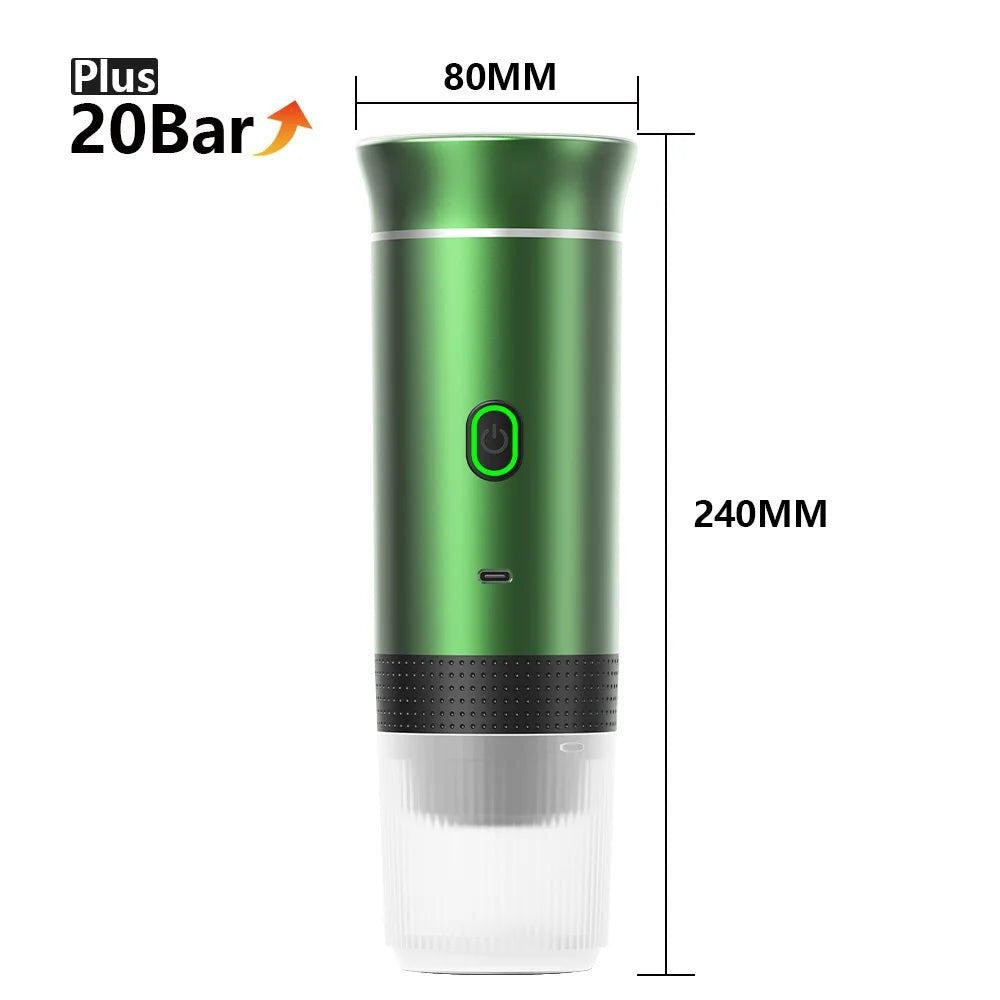 Portable Espresso Machine - 3-in-1 Travel Coffee Maker